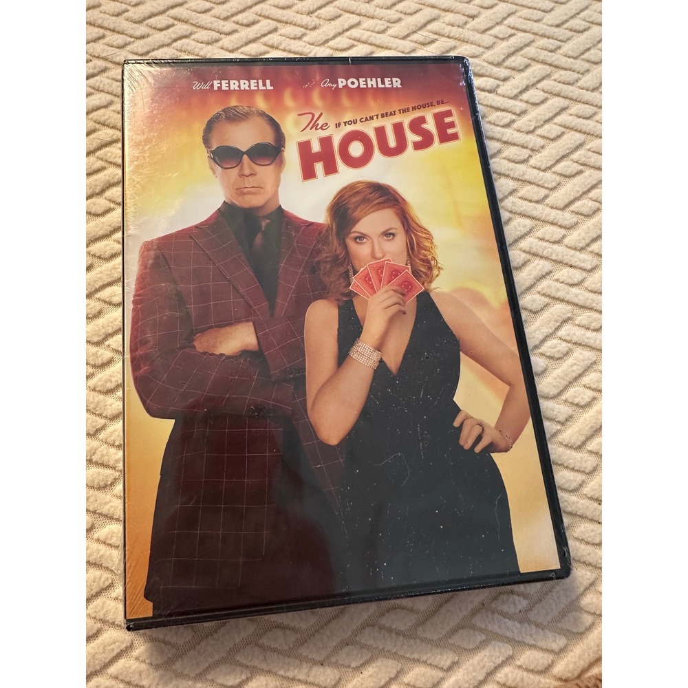 Warner Bros The House DVD Movie New Sealed Comedy 2017 Amy Poehler Will Ferrell